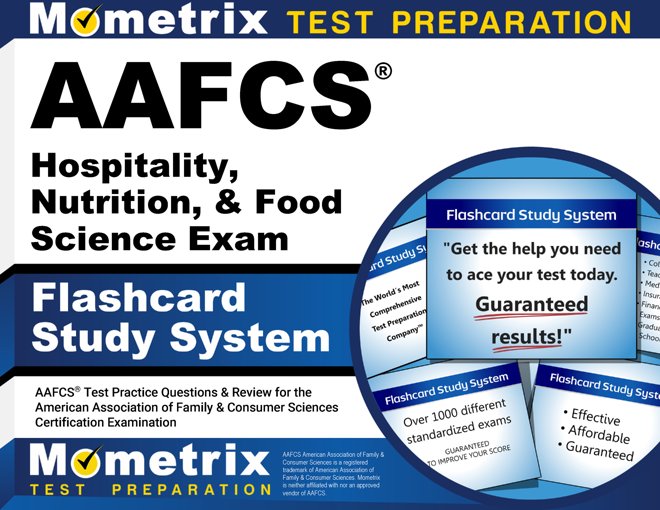 AAFCS Hospitality, Nutrition, & Food Science Exam Flashcard Study System
