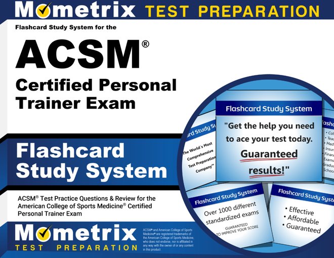 Flashcard Study System for the ACSM Certified Personal Trainer Exam