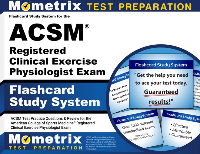 Flashcard Study System for the ACSM Registered Clinical Exercise Physiologist Exam