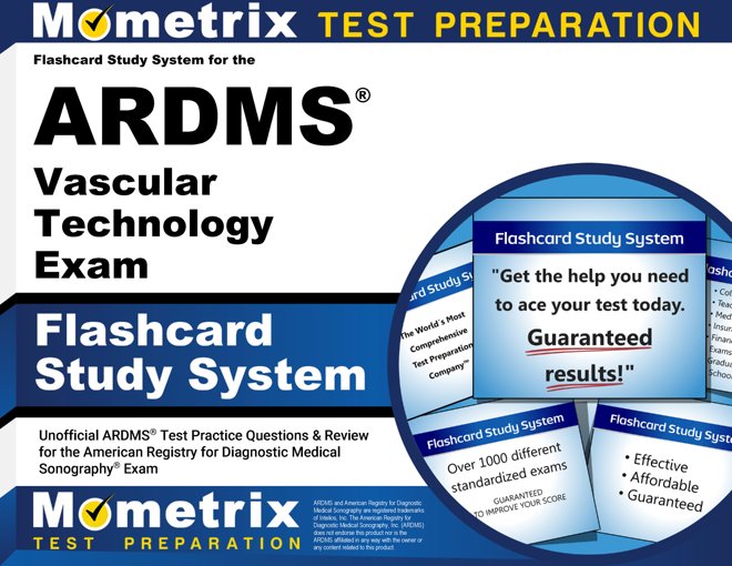 ARDMS Vascular Technology Test Flashcards [with ARDMS Practice Questions]