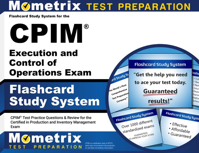 Flashcard Study System for the CPIM Execution and Control of Operations Exam