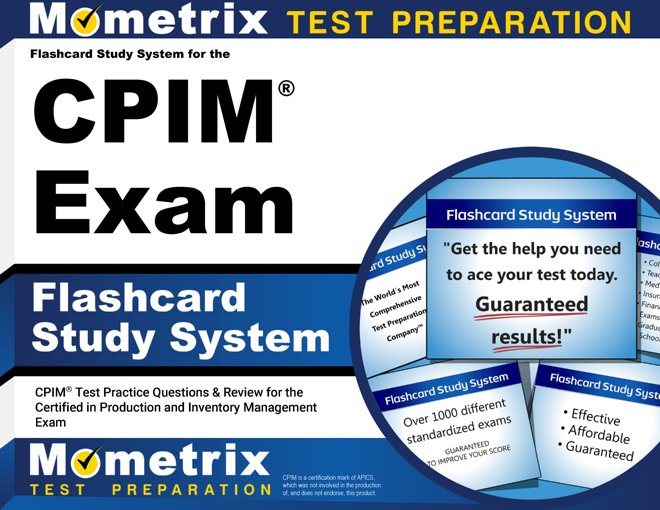 Flashcard Study System for the CPIM Exam