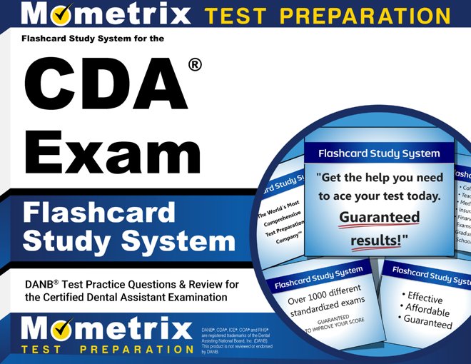 Flashcard Study System for the CDA Exam