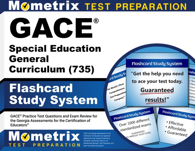 GACE Special Education General Curriculum (735) Flashcard Study System
