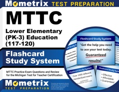 MTTC Lower Elementary (PK-3) Education (117-120) Test Flashcards [with ...