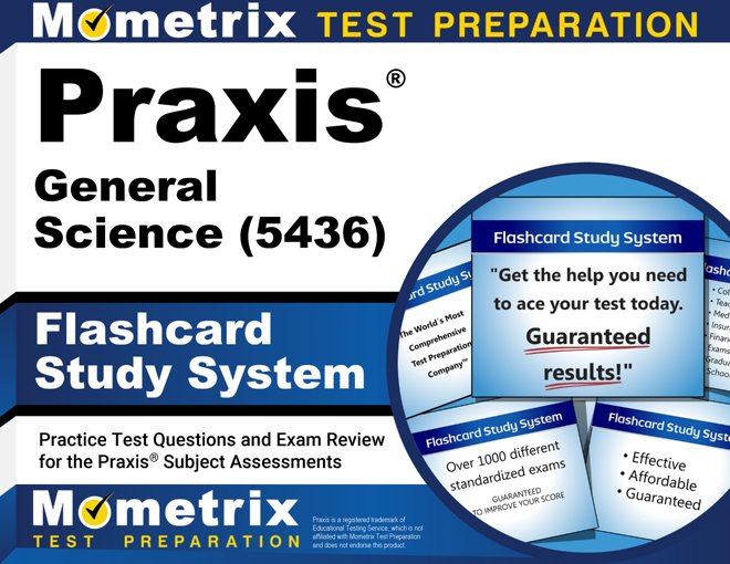 Praxis General Science (5436) Exam Flashcard Study System