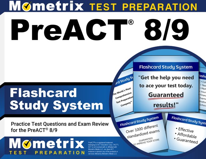 PreACT 8/9 Flashcard Study System