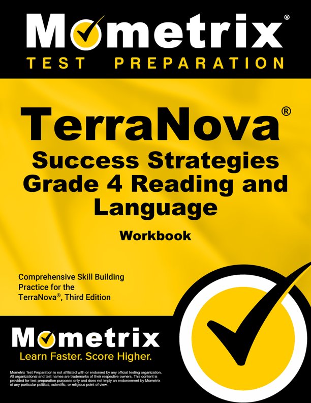 TerraNova Success Strategies Grade 4 Reading and Language Workbook Study Guide